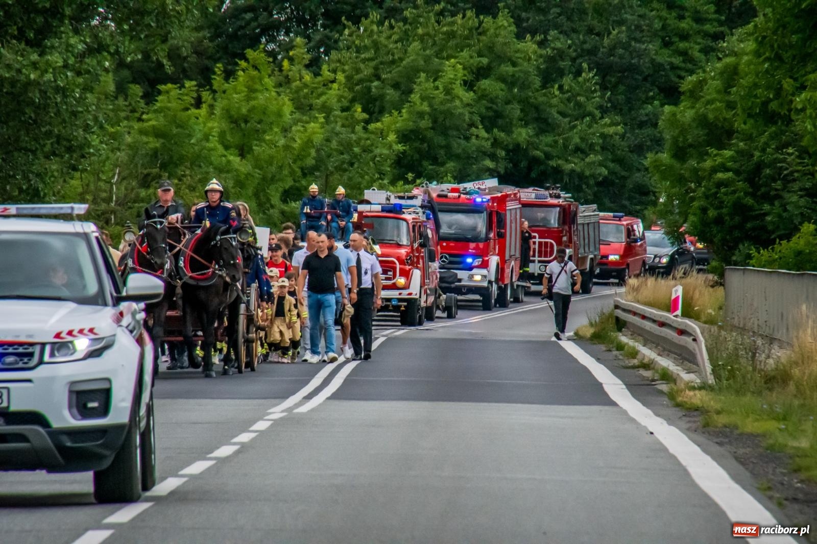 Zdjęcie w galerii na portalu naszraciborz.pl: Strażacka tradycja w nowoczesnym wydaniu: Kto okazał się bezkonkurencyjny w Bieńkowicach? wiadomości z regionu