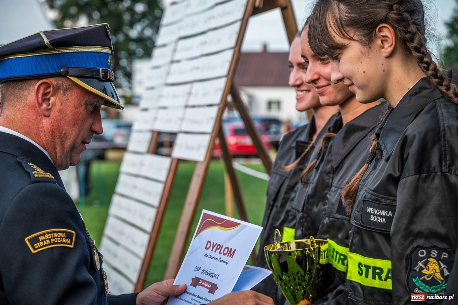 Zdjęcie w galerii na portalu naszraciborz.pl: Strażacka tradycja w nowoczesnym wydaniu: Kto okazał się bezkonkurencyjny w Bieńkowicach? wiadomości z regionu
