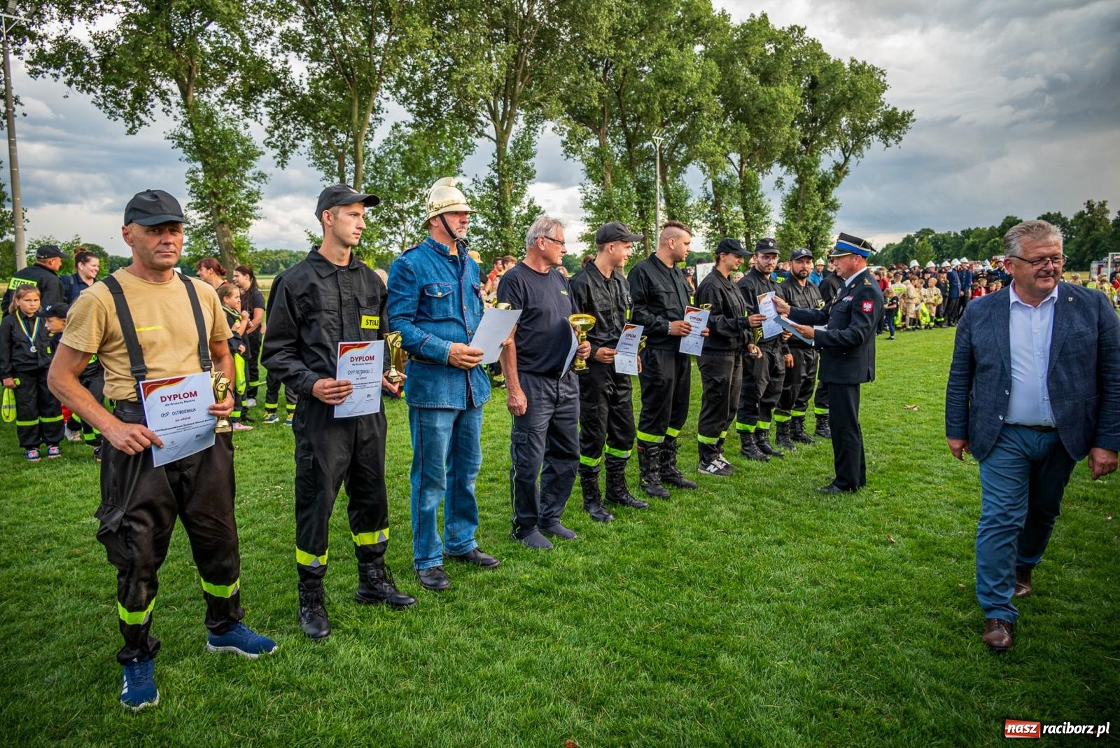 Zdjęcie w galerii na portalu naszraciborz.pl: Strażacka tradycja w nowoczesnym wydaniu: Kto okazał się bezkonkurencyjny w Bieńkowicach? wiadomości z regionu