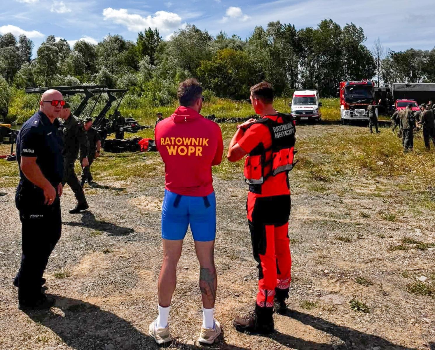 Zdjęcie w galerii na portalu naszraciborz.pl: Zbiornik Racibórz areną wspólnych ćwiczeń służb na wodzie wiadomości z regionu