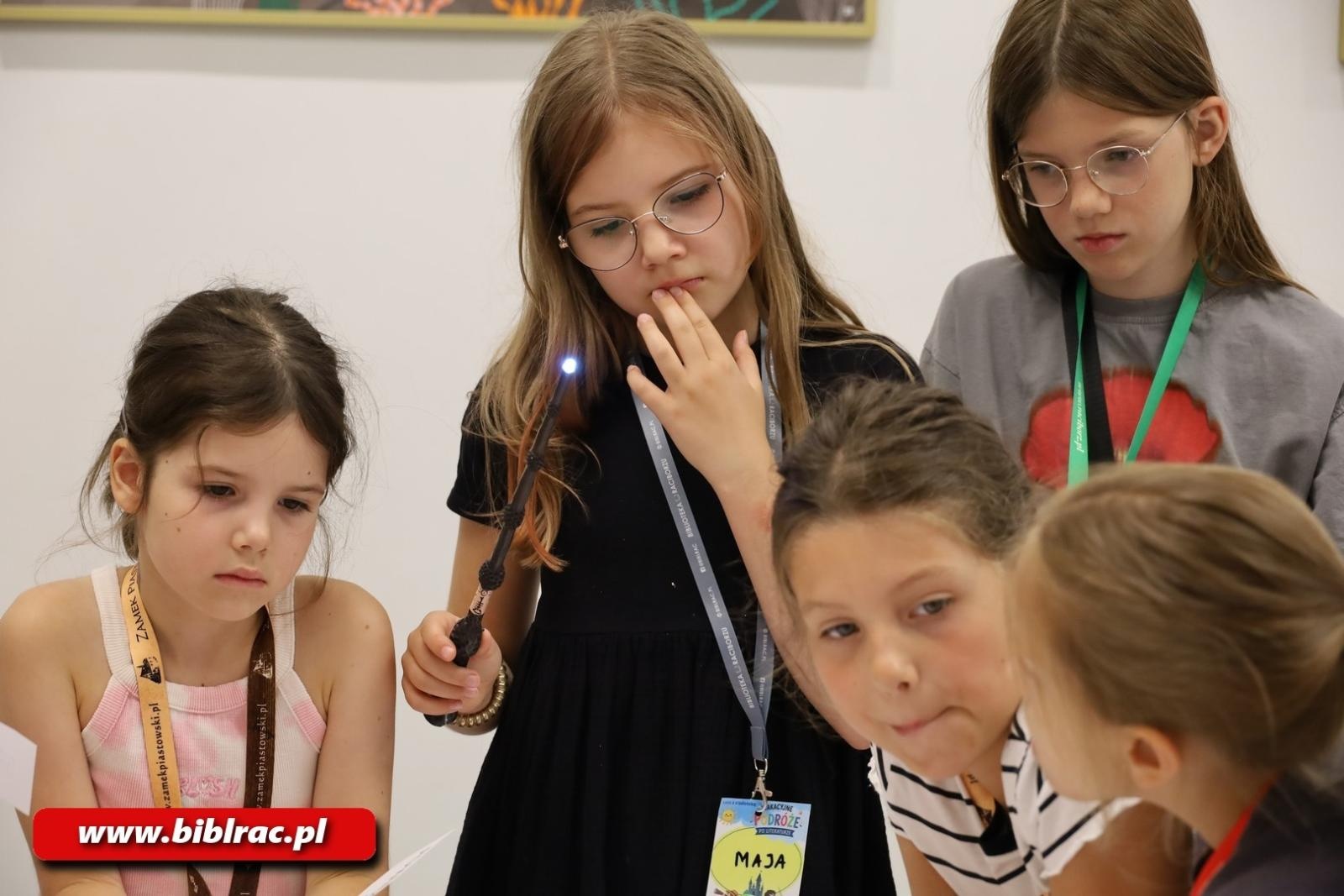 Zdjęcie w galerii na portalu naszraciborz.pl: Biblioteczne zajęcia w Hogwarcie wiadomości z regionu