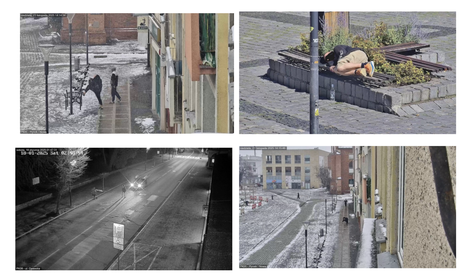 Zdjęcie w galerii na portalu naszraciborz.pl: Kadry z ciemnej strony Raciborza: Zobacz, co zarejestrowało oko monitoringu [FOTO] wiadomości z regionu