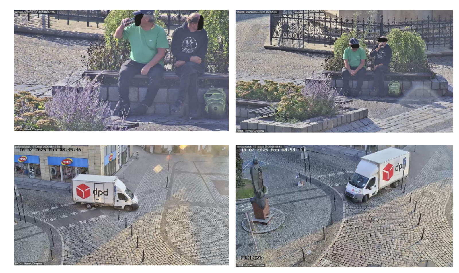 Zdjęcie w galerii na portalu naszraciborz.pl: Kadry z ciemnej strony Raciborza: Zobacz, co zarejestrowało oko monitoringu [FOTO] wiadomości z regionu