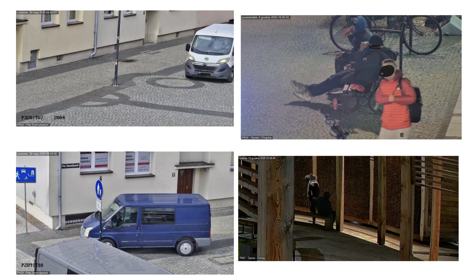 Zdjęcie w galerii na portalu naszraciborz.pl: Kadry z ciemnej strony Raciborza: Zobacz, co zarejestrowało oko monitoringu [FOTO] wiadomości z regionu
