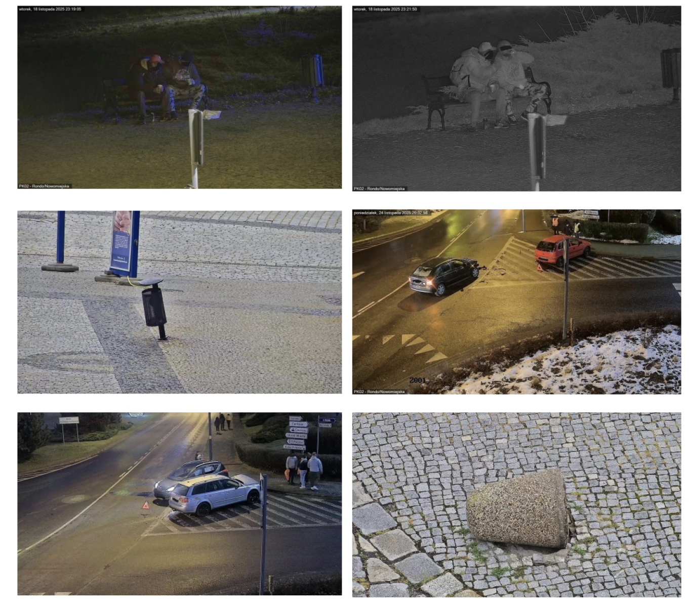 Zdjęcie w galerii na portalu naszraciborz.pl: Kadry z ciemnej strony Raciborza: Zobacz, co zarejestrowało oko monitoringu [FOTO] wiadomości z regionu