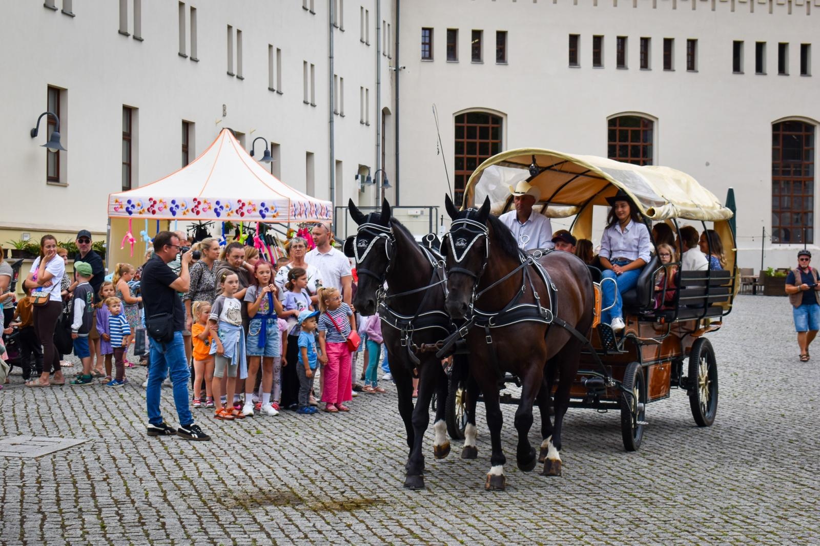 Zdjęcie w galerii na portalu naszraciborz.pl: Setki osób na inauguracji Wakacji w Powiecie. Rodzinny piknik na zamku przyciągnął mieszkańców wiadomości z regionu