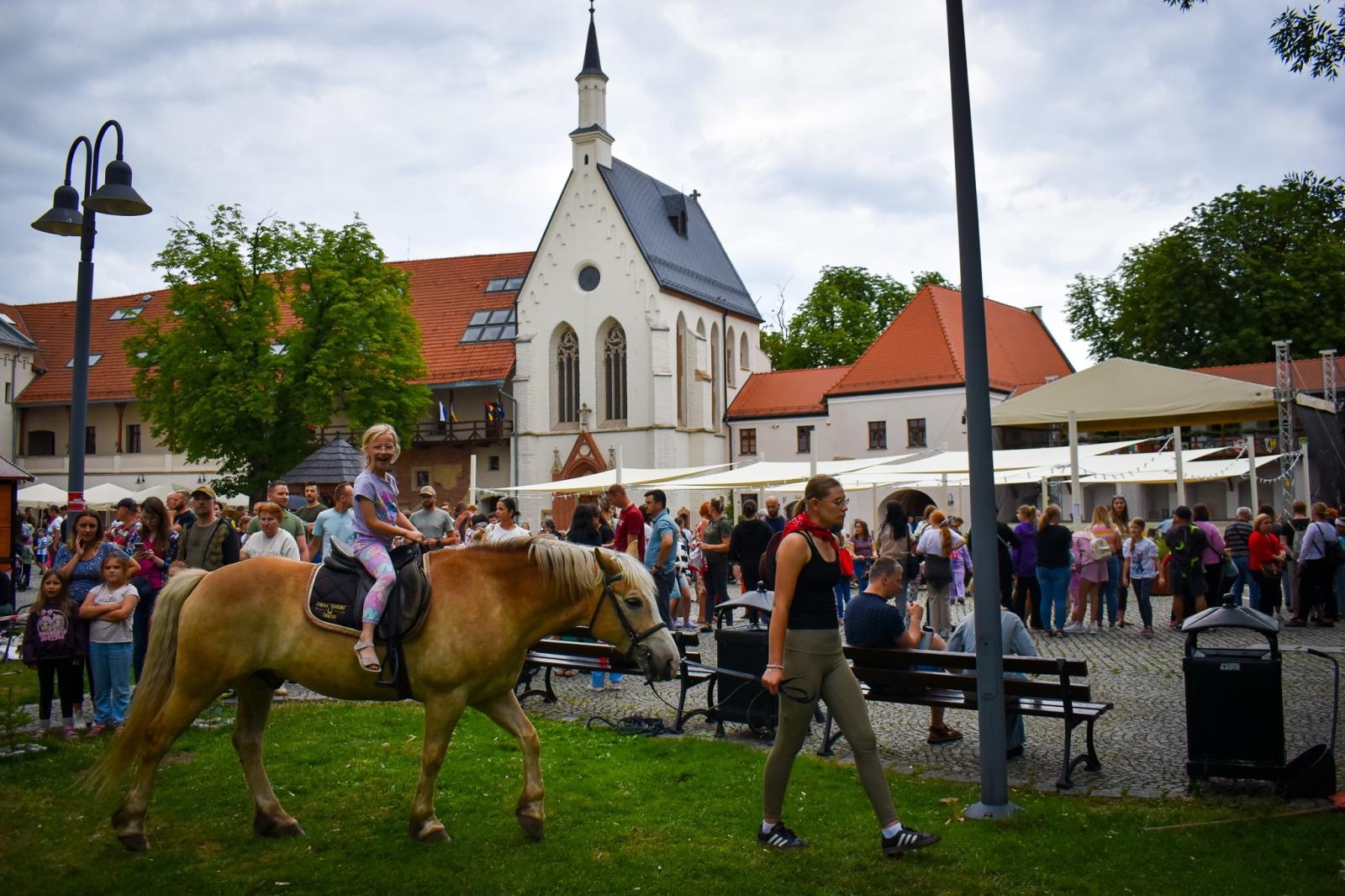 Zdjęcie w galerii na portalu naszraciborz.pl: Setki osób na inauguracji Wakacji w Powiecie. Rodzinny piknik na zamku przyciągnął mieszkańców wiadomości z regionu