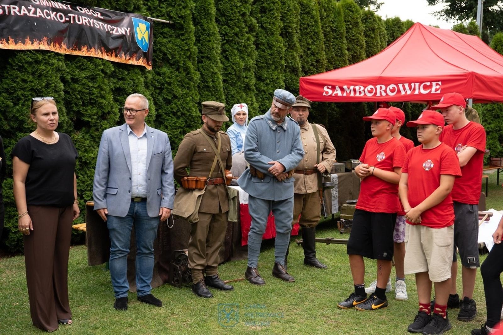 Zdjęcie w galerii na portalu naszraciborz.pl: Obozy strażacko-turystyczne w Samborowicach. Młodzież połączyła naukę ratownictwa z wakacyjną przygodą wiadomości z regionu