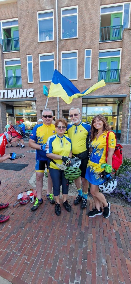 Zdjęcie w galerii na portalu naszraciborz.pl: Raciborscy turyści rowerowi na Europejskim Tygodniu Turystyki Rowerowej w Holandii wiadomości z regionu