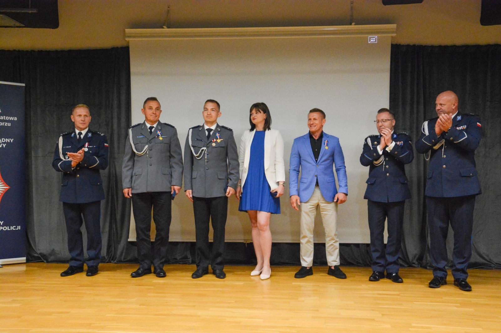 Zdjęcie w galerii na portalu naszraciborz.pl: Raciborska Policja świętowała na Zamku Piastowskim [FOTO i WIDEO] wiadomości z regionu