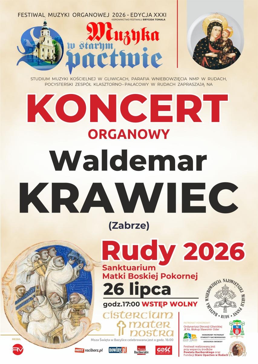 Zdjęcie w galerii na portalu naszraciborz.pl: Muzyka organowa ponownie zabrzmi w rudzkiej bazylice wiadomości z regionu