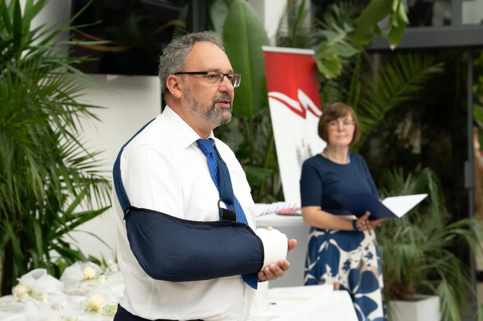 Zdjęcie w galerii na portalu naszraciborz.pl: Małżonkowie z gminy Nędza uhonorowani za wspólne życie. Medale dla par z 50-, 60- i 65-letnim stażem wiadomości z regionu