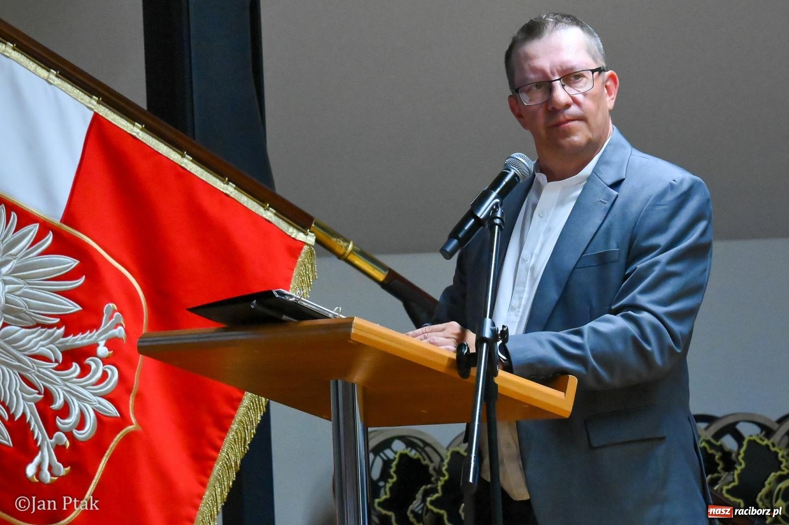 Zdjęcie w galerii na portalu naszraciborz.pl: 80 lat Podokręgu Racibórz Śląskiego Związku Piłki Nożnej. Jubileuszowa akademia na Zamku Piastowskim wiadomości z regionu