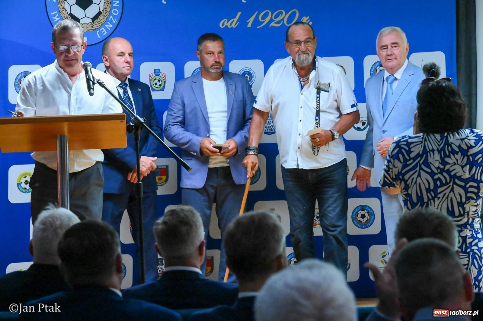 Zdjęcie w galerii na portalu naszraciborz.pl: 80 lat Podokręgu Racibórz Śląskiego Związku Piłki Nożnej. Jubileuszowa akademia na Zamku Piastowskim wiadomości z regionu