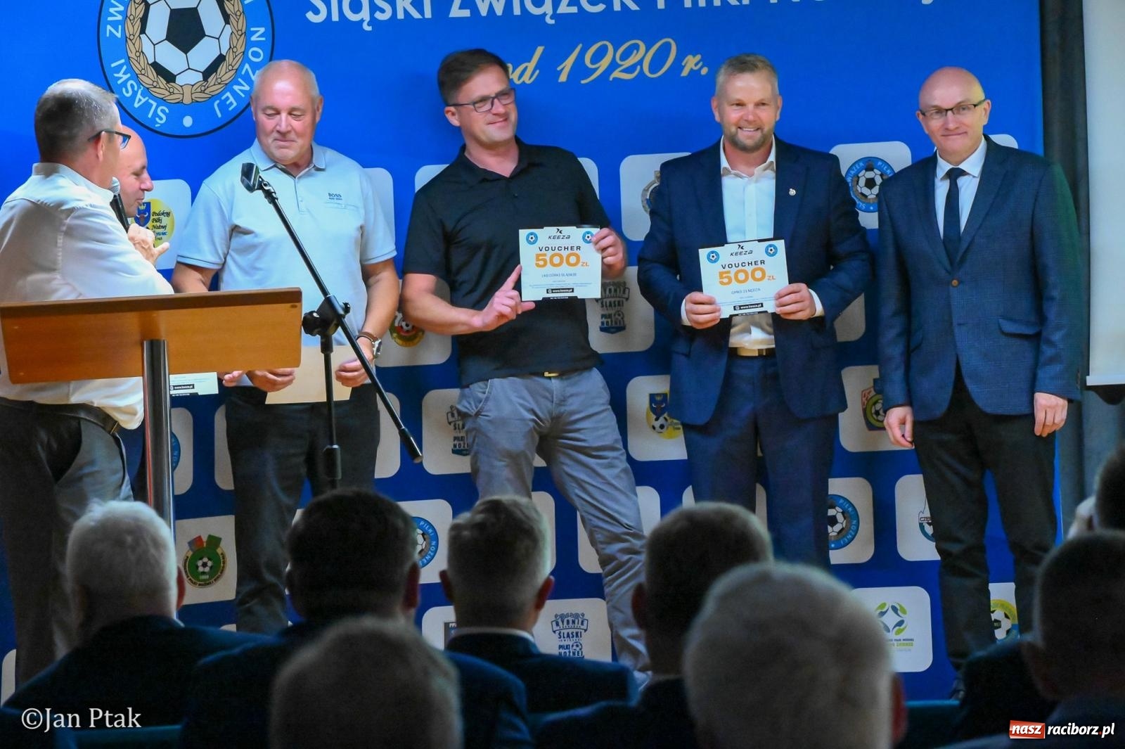 Zdjęcie w galerii na portalu naszraciborz.pl: 80 lat Podokręgu Racibórz Śląskiego Związku Piłki Nożnej. Jubileuszowa akademia na Zamku Piastowskim wiadomości z regionu