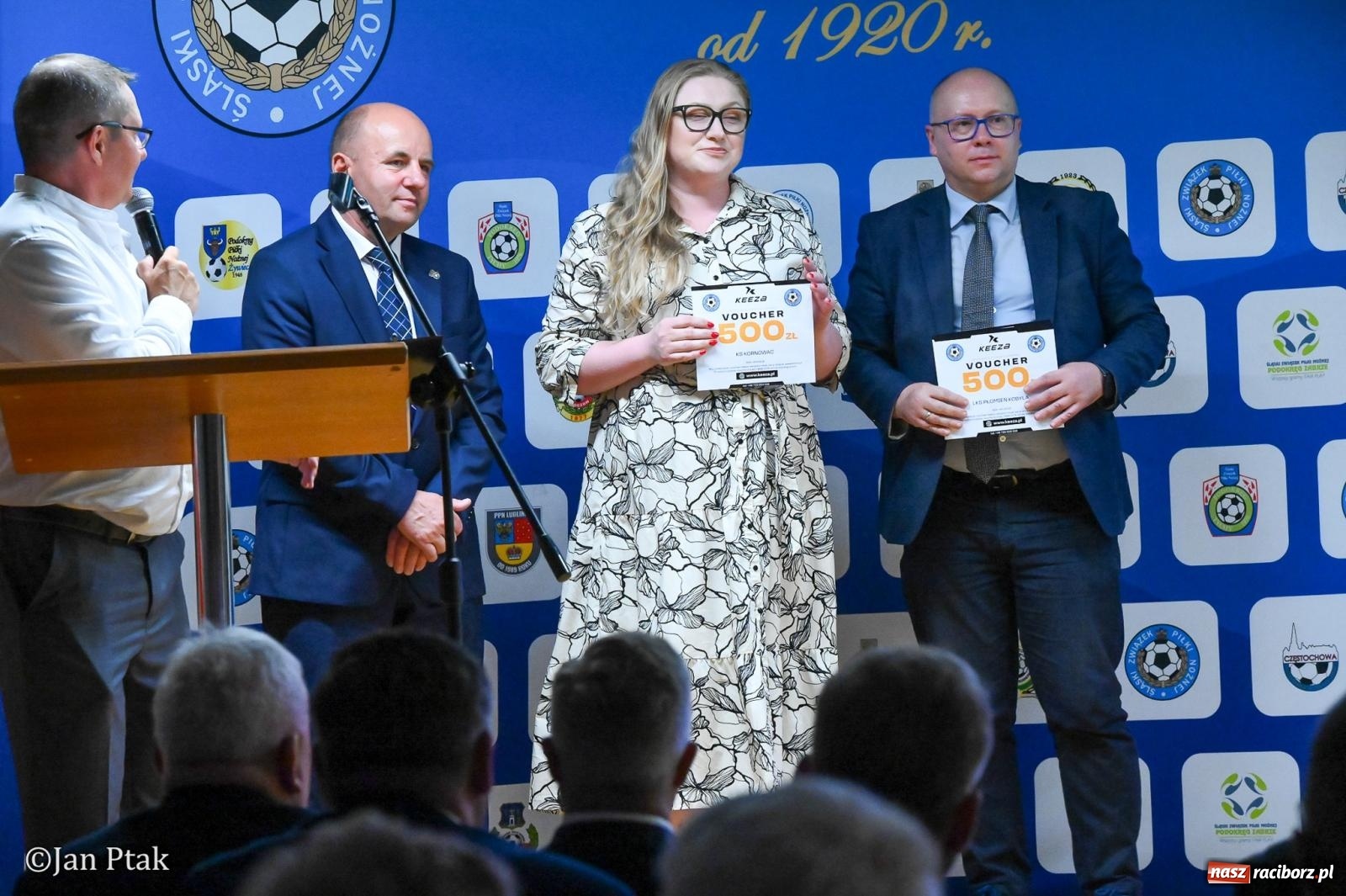 Zdjęcie w galerii na portalu naszraciborz.pl: 80 lat Podokręgu Racibórz Śląskiego Związku Piłki Nożnej. Jubileuszowa akademia na Zamku Piastowskim wiadomości z regionu