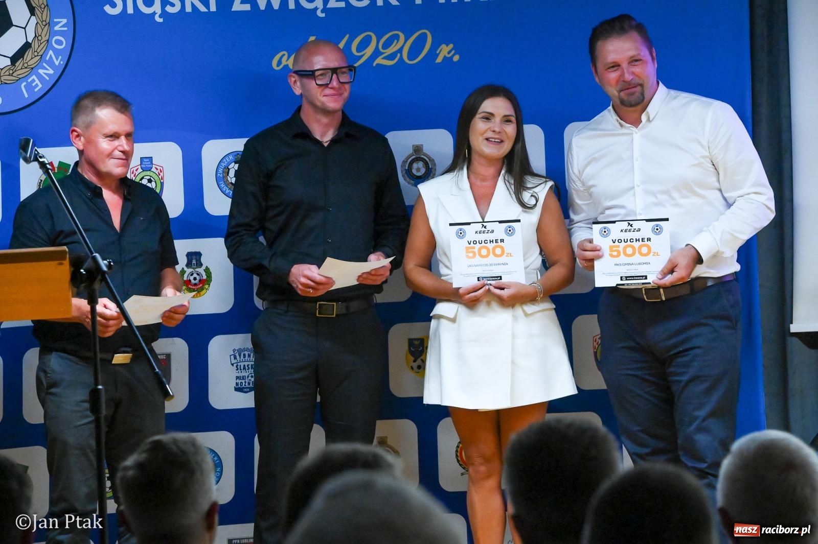 Zdjęcie w galerii na portalu naszraciborz.pl: 80 lat Podokręgu Racibórz Śląskiego Związku Piłki Nożnej. Jubileuszowa akademia na Zamku Piastowskim wiadomości z regionu