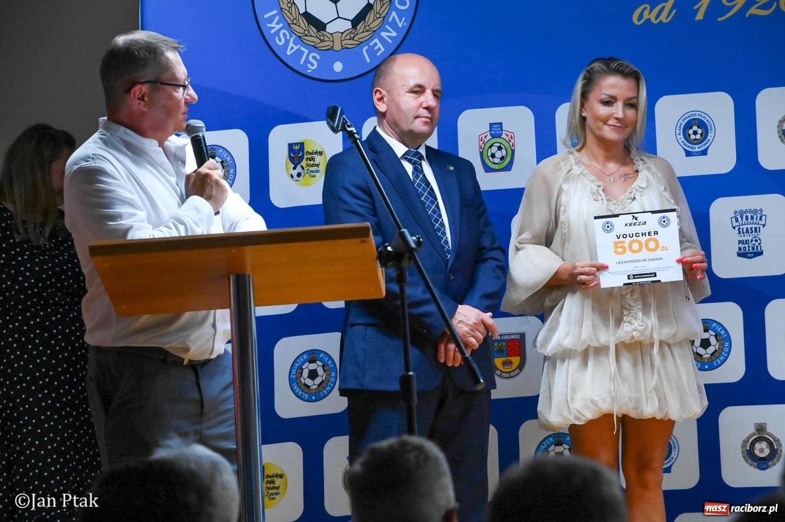 Zdjęcie w galerii na portalu naszraciborz.pl: 80 lat Podokręgu Racibórz Śląskiego Związku Piłki Nożnej. Jubileuszowa akademia na Zamku Piastowskim wiadomości z regionu