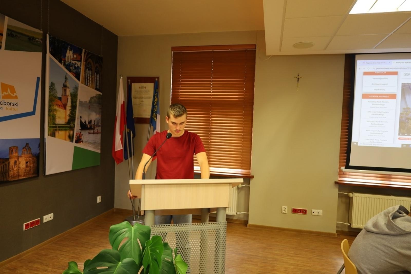 Zdjęcie w galerii na portalu naszraciborz.pl: Młodzi poznawali samorząd od kuchni. Zakończyła się pierwsza edycja projektu edukacyjnego wiadomości z regionu