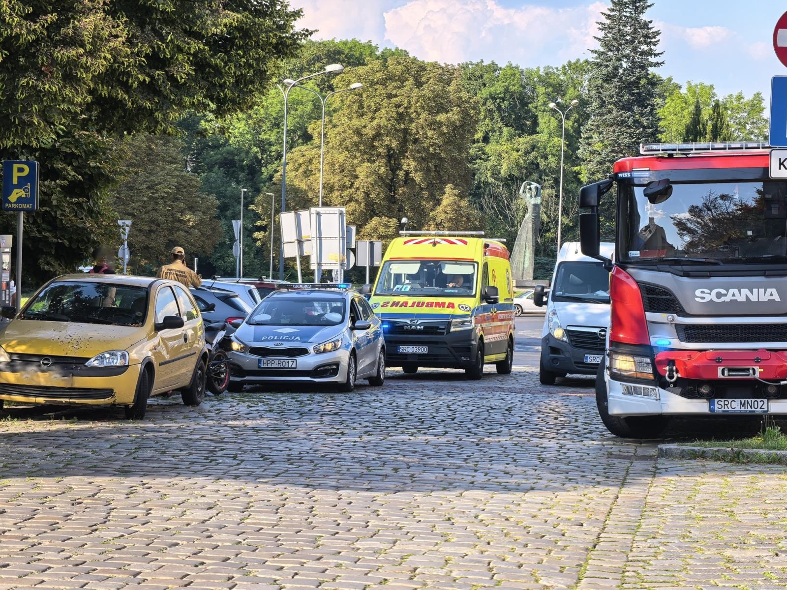 Zdjęcie w galerii na portalu naszraciborz.pl: Strażacy interweniowali pięć razy. Pożar ścierniska i kolizja wiadomości z regionu