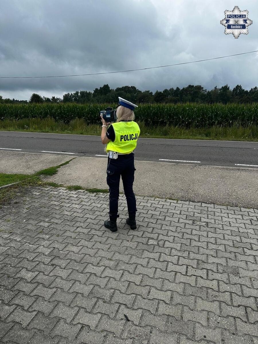 Zdjęcie w galerii na portalu naszraciborz.pl: 50 kierowców przekroczyło prędkość. Policja podsumowała akcję na drogach powiatu wiadomości z regionu