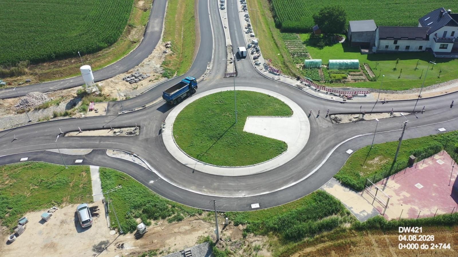 Zdjęcie w galerii na portalu naszraciborz.pl: Most nad Odrą pod Raciborzem na ostatniej prostej. Wielka przeprawa może być gotowa jeszcze w tym roku [FOTO] wiadomości z regionu
