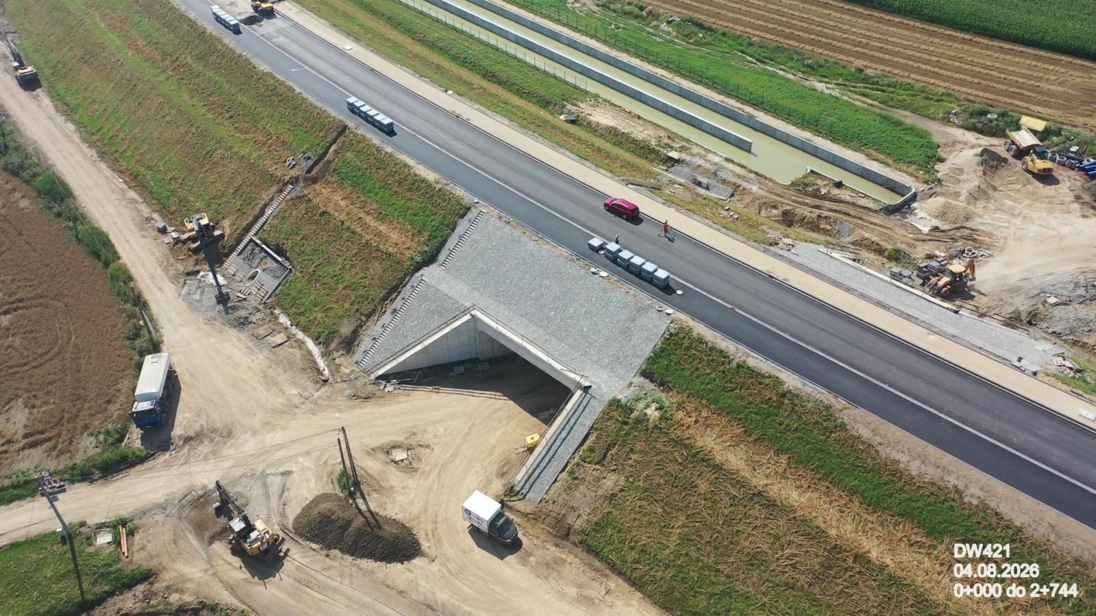 Zdjęcie w galerii na portalu naszraciborz.pl: Most nad Odrą pod Raciborzem na ostatniej prostej. Wielka przeprawa może być gotowa jeszcze w tym roku [FOTO] wiadomości z regionu