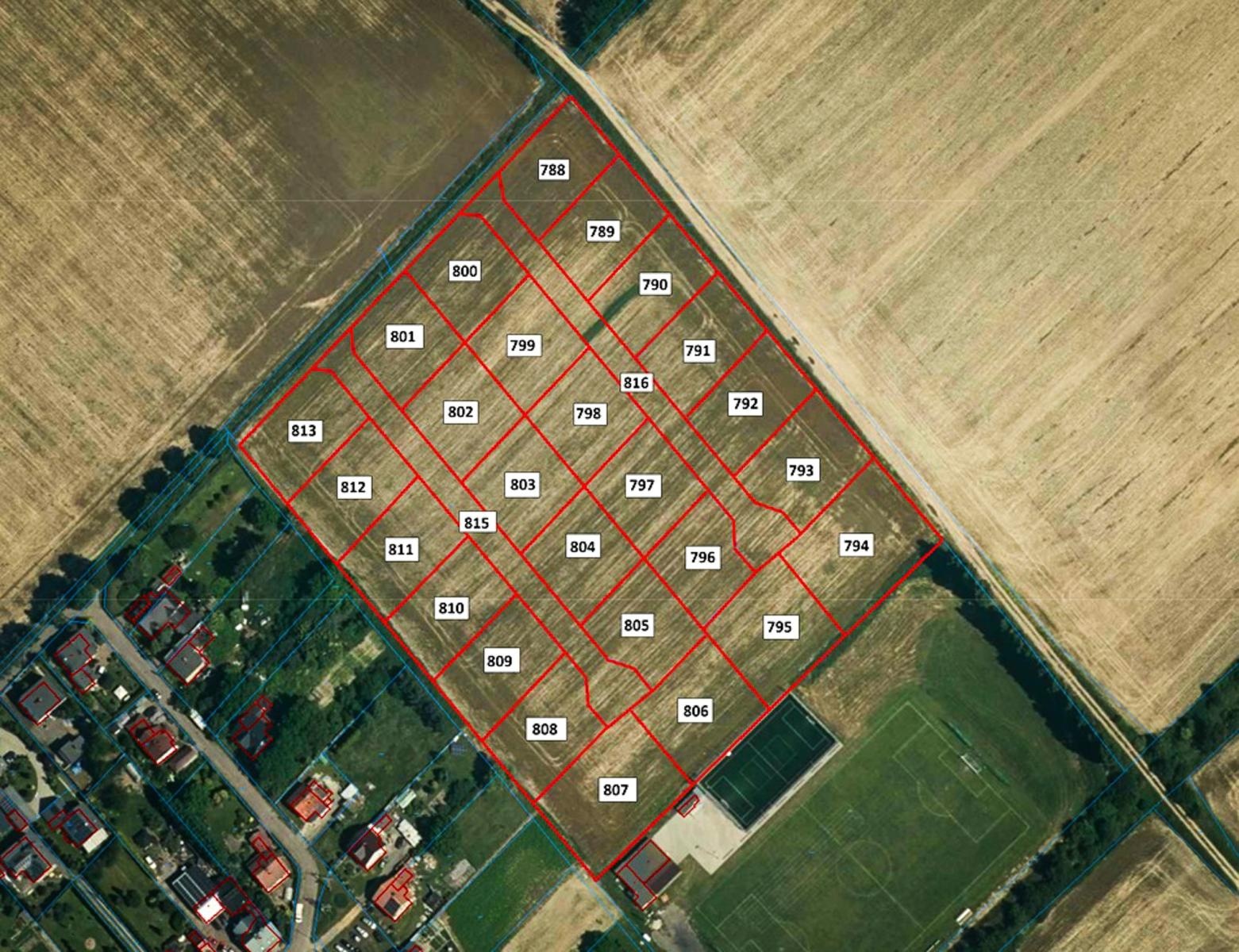 Zdjęcie w galerii na portalu naszraciborz.pl: W Wojnowicach pod młotek idzie teren pod małe osiedle. KOWR sprzedaje 26 działek wiadomości z regionu