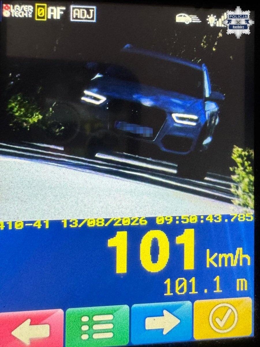 Zdjęcie w galerii na portalu naszraciborz.pl: 52-latek pędził w Rzuchowie. Stracił prawo jazdy na trzy miesiące wiadomości z regionu