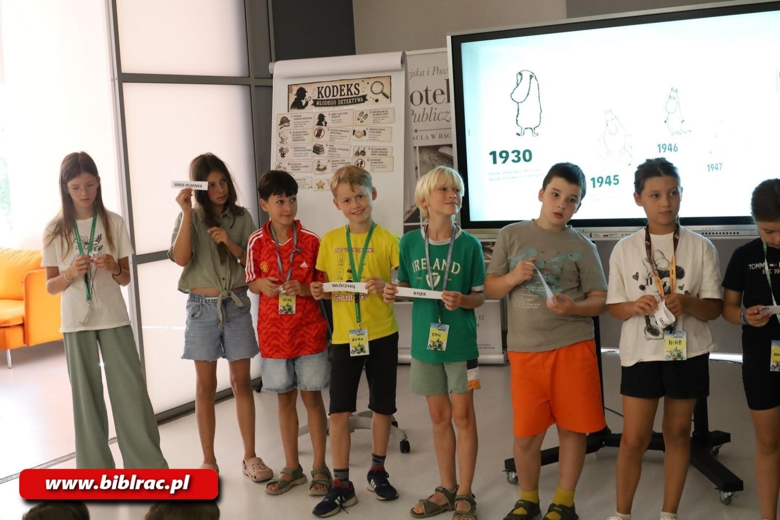 Zdjęcie w galerii na portalu naszraciborz.pl: Lato z Biblioteką: Percy Jackson i Muminki wiadomości z regionu