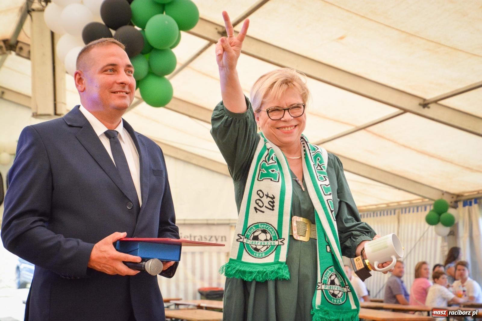 Zdjęcie w galerii na portalu naszraciborz.pl: KS Pietraszyn świętuje 100-lecie. Klubowi życzono awansu do okręgówki [FOTO i WIDEO] wiadomości z regionu