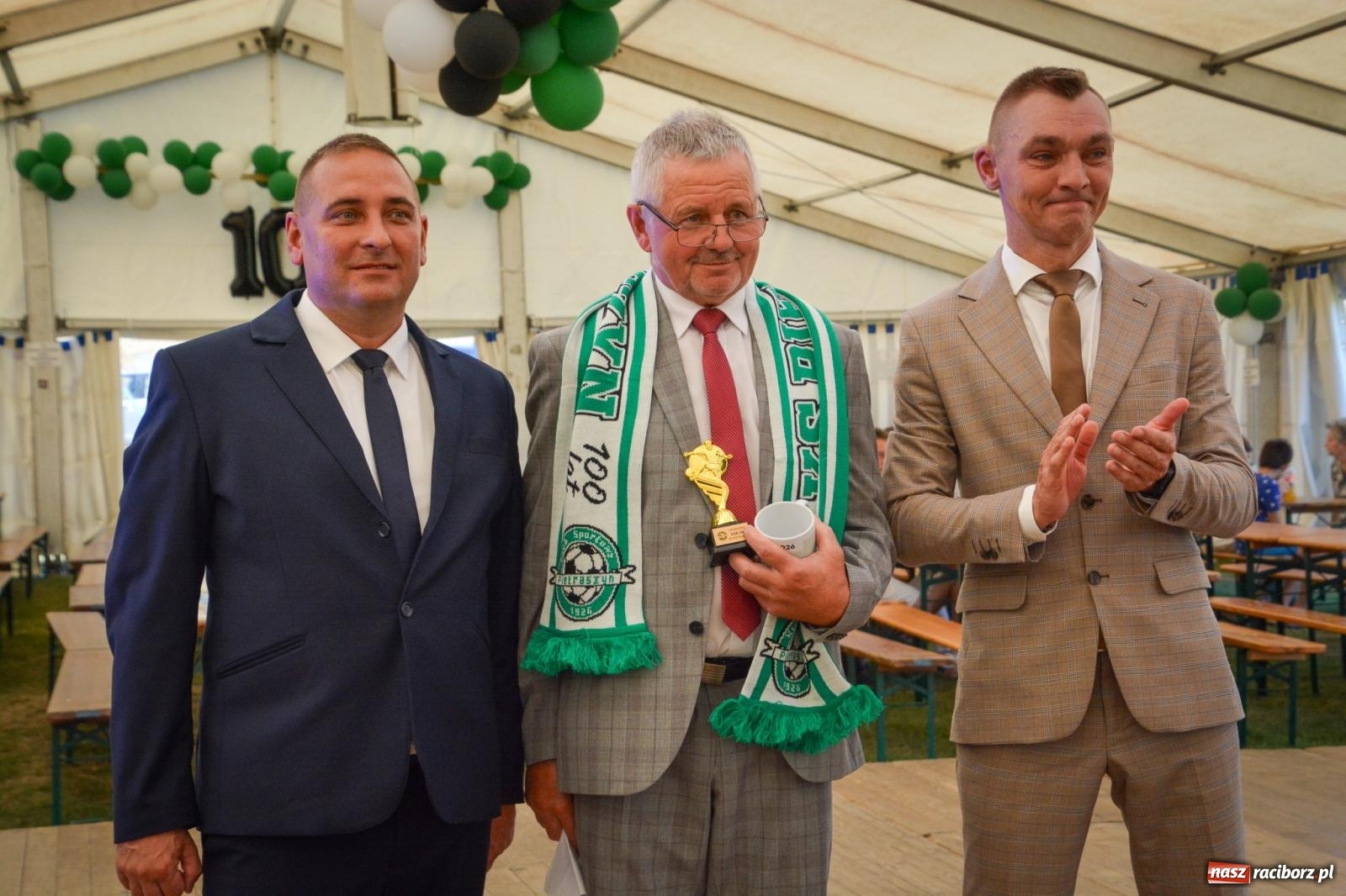 Zdjęcie w galerii na portalu naszraciborz.pl: KS Pietraszyn świętuje 100-lecie. Klubowi życzono awansu do okręgówki [FOTO i WIDEO] wiadomości z regionu