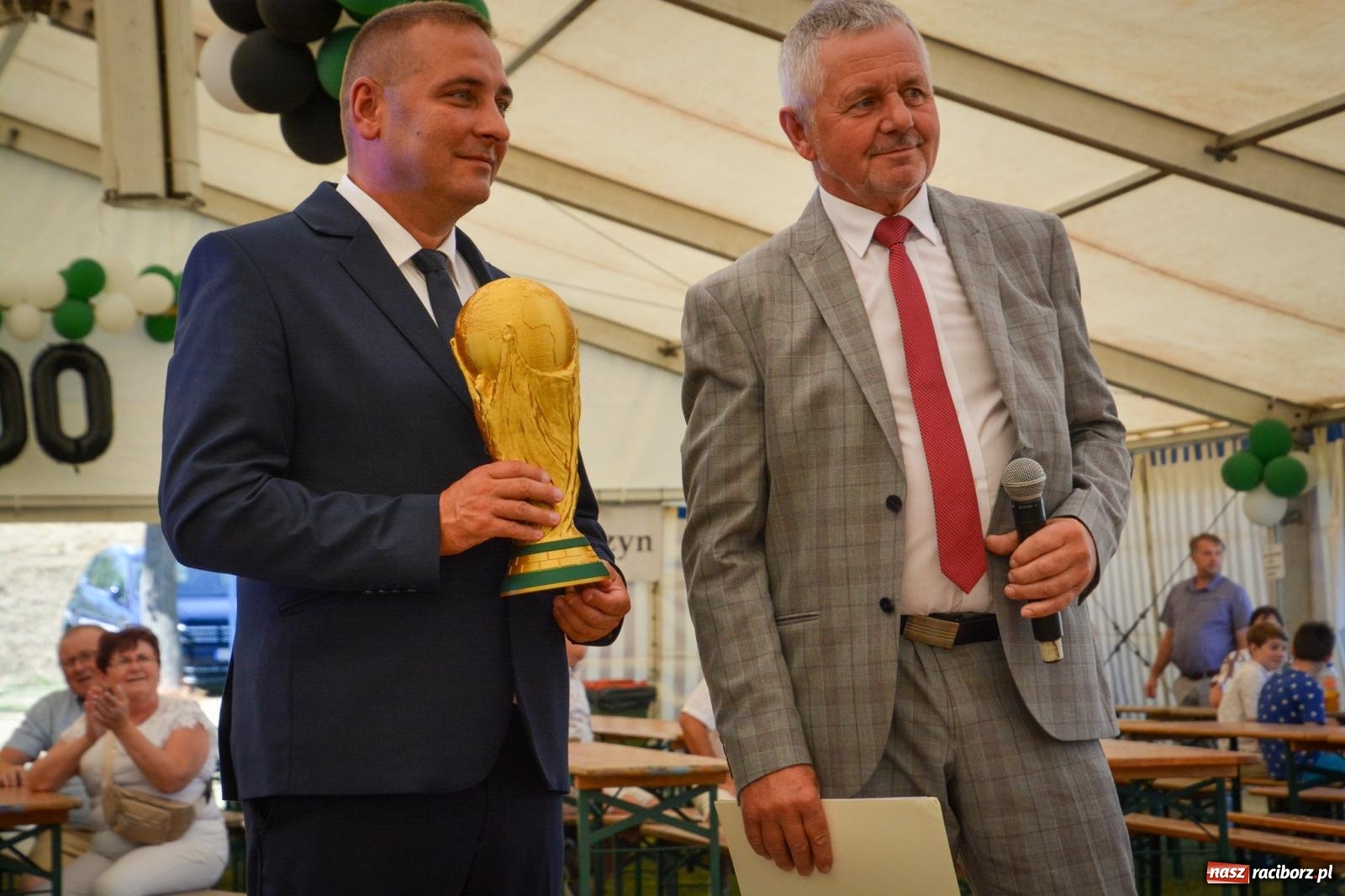 Zdjęcie w galerii na portalu naszraciborz.pl: KS Pietraszyn świętuje 100-lecie. Klubowi życzono awansu do okręgówki [FOTO i WIDEO] wiadomości z regionu