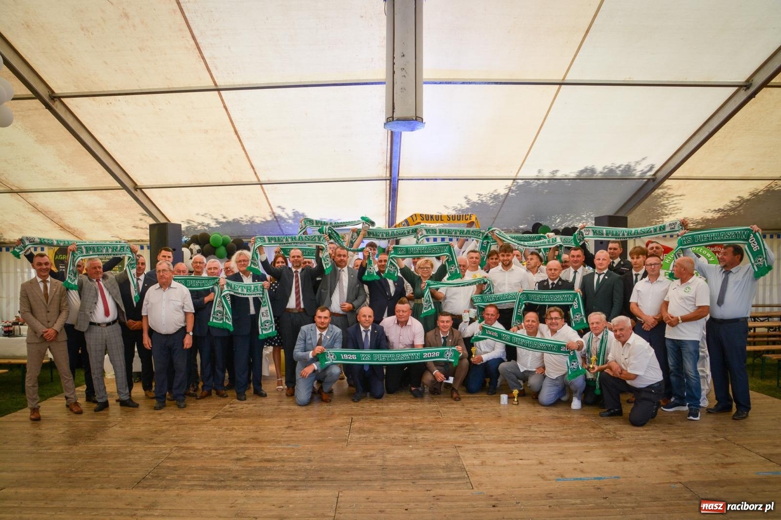 Zdjęcie w galerii na portalu naszraciborz.pl: KS Pietraszyn świętuje 100-lecie. Klubowi życzono awansu do okręgówki [FOTO i WIDEO] wiadomości z regionu