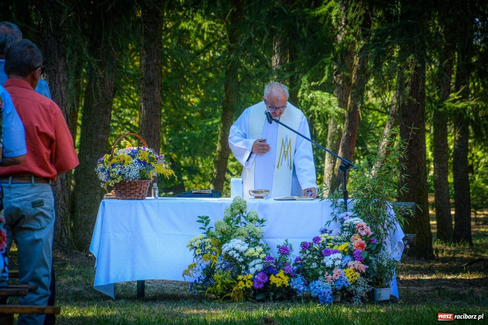 Zdjęcie w galerii na portalu naszraciborz.pl: Msza polowa i polskie piosenki w Arboretum Bramy Morawskiej [FOTO i WIDEO] wiadomości z regionu