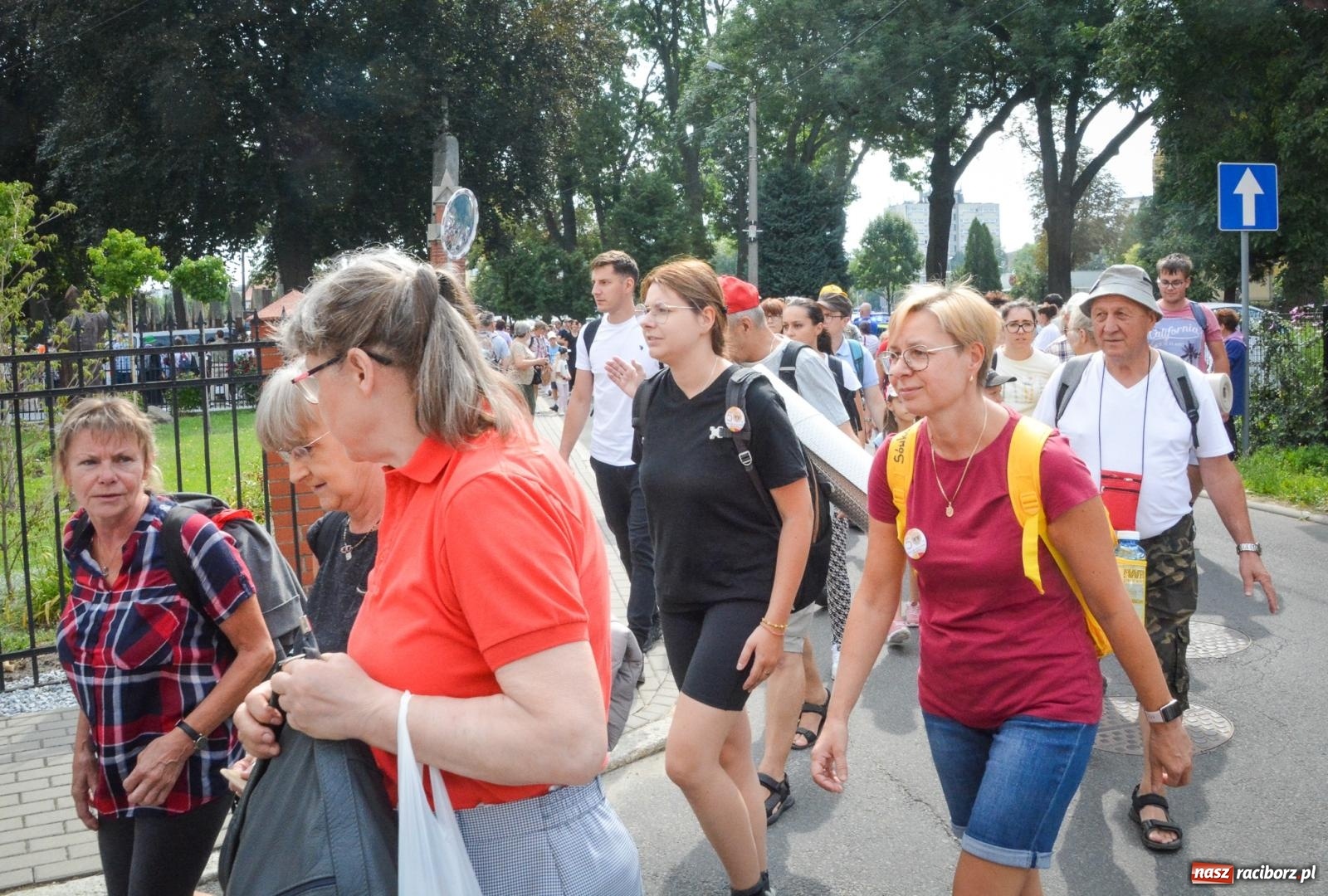 Zdjęcie w galerii na portalu naszraciborz.pl: 50. Piesza Pielgrzymka Opolska wyruszyła z Raciborza na Jasną Górę [FOTO i WIDEO] wiadomości z regionu