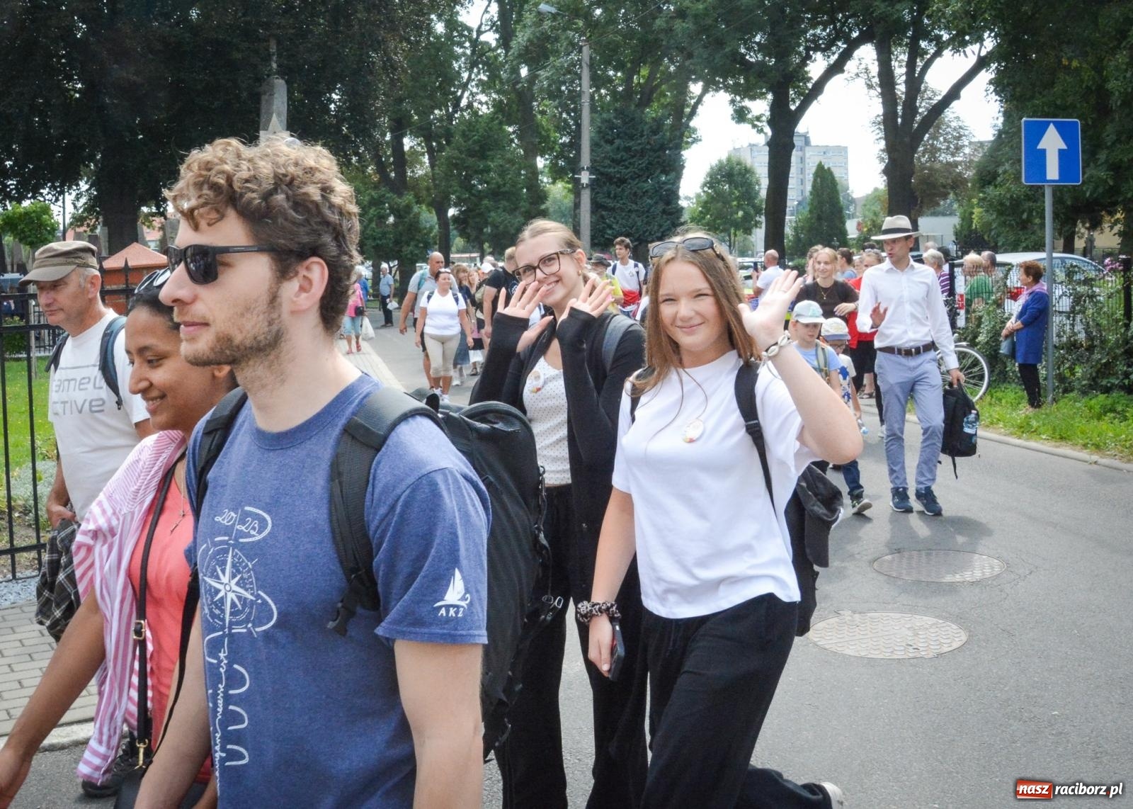 Zdjęcie w galerii na portalu naszraciborz.pl: 50. Piesza Pielgrzymka Opolska wyruszyła z Raciborza na Jasną Górę [FOTO i WIDEO] wiadomości z regionu