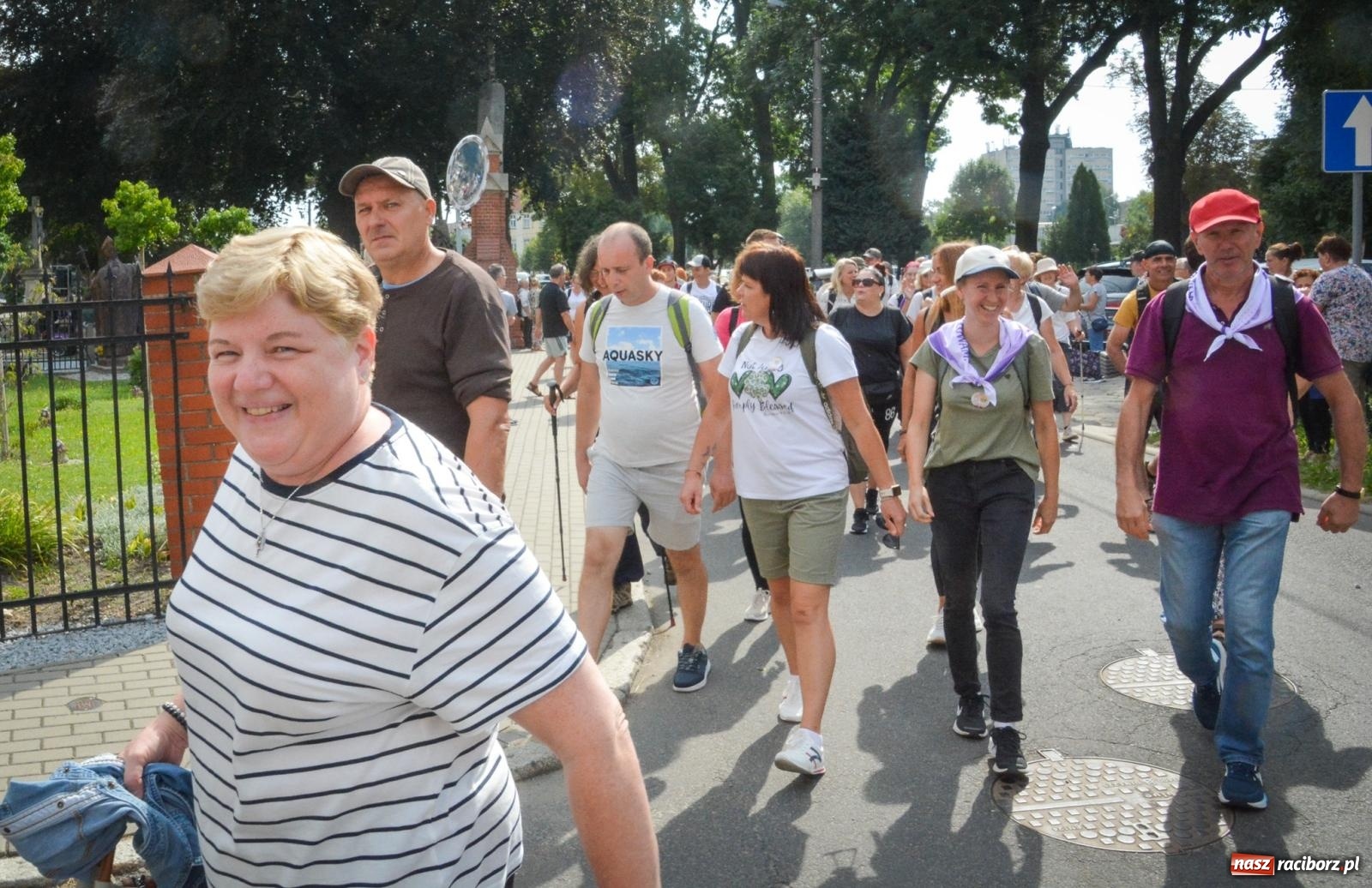 Zdjęcie w galerii na portalu naszraciborz.pl: 50. Piesza Pielgrzymka Opolska wyruszyła z Raciborza na Jasną Górę [FOTO i WIDEO] wiadomości z regionu