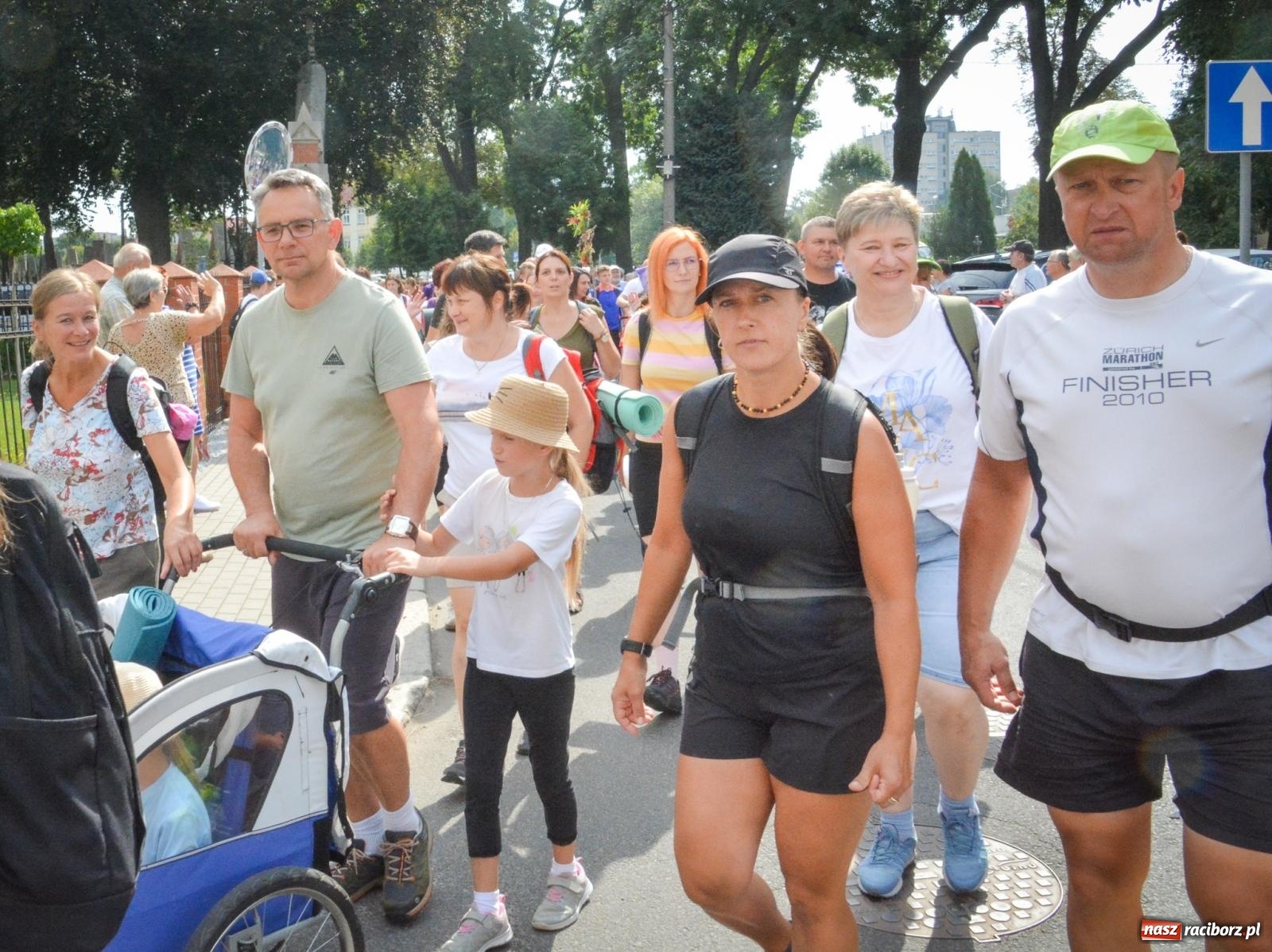 Zdjęcie w galerii na portalu naszraciborz.pl: 50. Piesza Pielgrzymka Opolska wyruszyła z Raciborza na Jasną Górę [FOTO i WIDEO] wiadomości z regionu