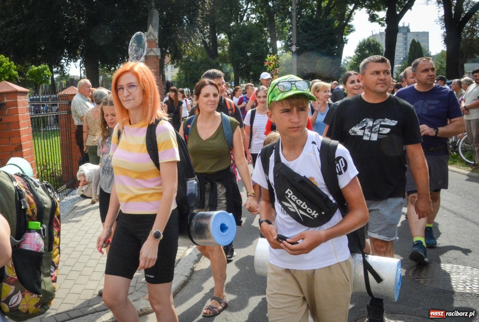 Zdjęcie w galerii na portalu naszraciborz.pl: 50. Piesza Pielgrzymka Opolska wyruszyła z Raciborza na Jasną Górę [FOTO i WIDEO] wiadomości z regionu