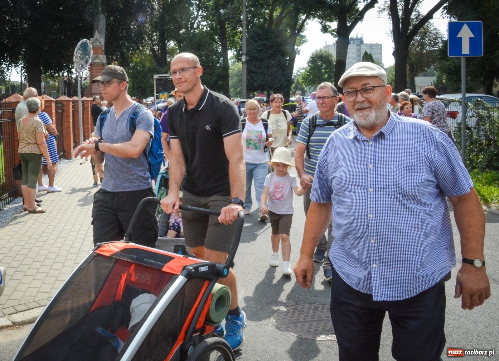 Zdjęcie w galerii na portalu naszraciborz.pl: 50. Piesza Pielgrzymka Opolska wyruszyła z Raciborza na Jasną Górę [FOTO i WIDEO] wiadomości z regionu