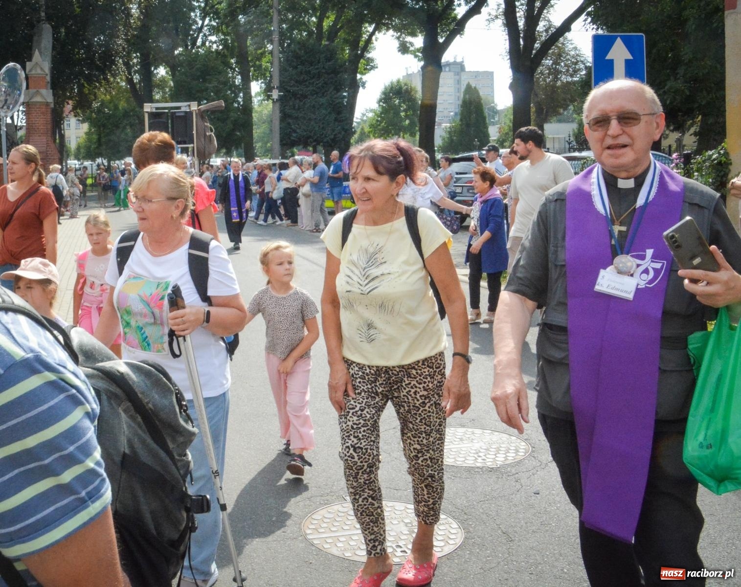 Zdjęcie w galerii na portalu naszraciborz.pl: 50. Piesza Pielgrzymka Opolska wyruszyła z Raciborza na Jasną Górę [FOTO i WIDEO] wiadomości z regionu
