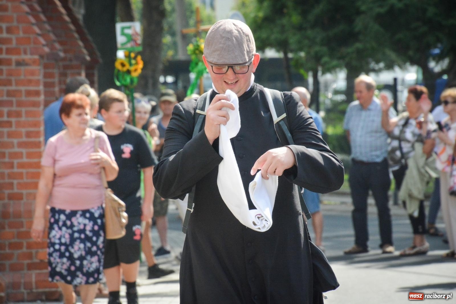 Zdjęcie w galerii na portalu naszraciborz.pl: 50. Piesza Pielgrzymka Opolska wyruszyła z Raciborza na Jasną Górę [FOTO i WIDEO] wiadomości z regionu