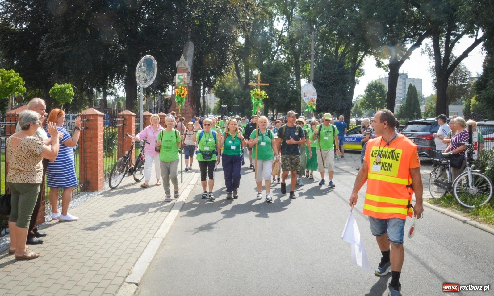 Zdjęcie w galerii na portalu naszraciborz.pl: 50. Piesza Pielgrzymka Opolska wyruszyła z Raciborza na Jasną Górę [FOTO i WIDEO] wiadomości z regionu