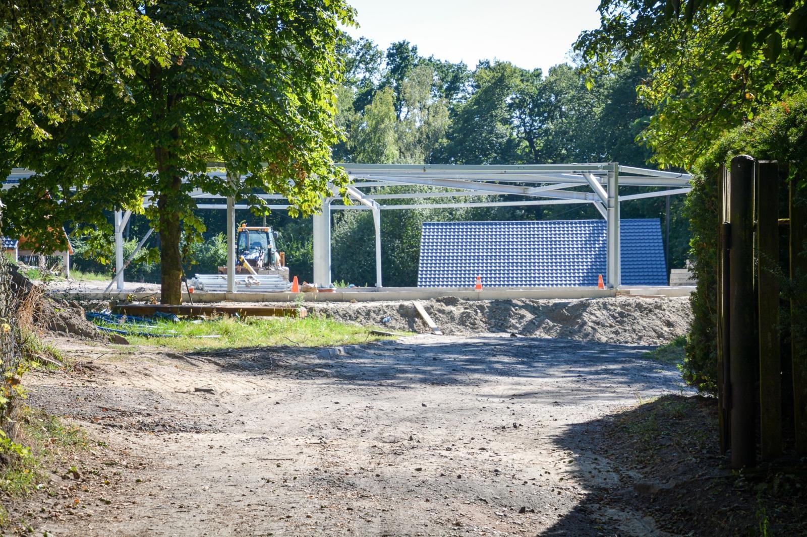 Zdjęcie w galerii na portalu naszraciborz.pl: Nowe mini-zoo w Lesie Obora coraz bliżej. Otwarcie dla zwiedzających dopiero w przyszłym roku [FOTO i WIDEO] wiadomości z regionu
