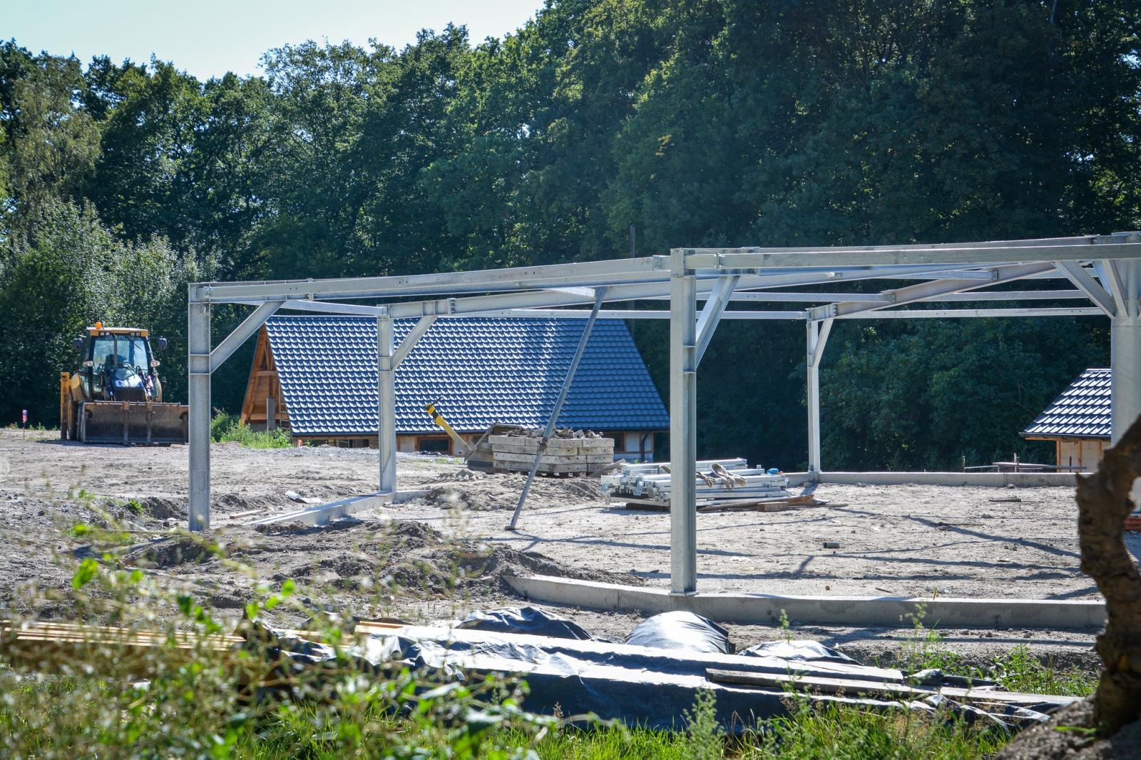Zdjęcie w galerii na portalu naszraciborz.pl: Nowe mini-zoo w Lesie Obora coraz bliżej. Otwarcie dla zwiedzających dopiero w przyszłym roku [FOTO i WIDEO] wiadomości z regionu