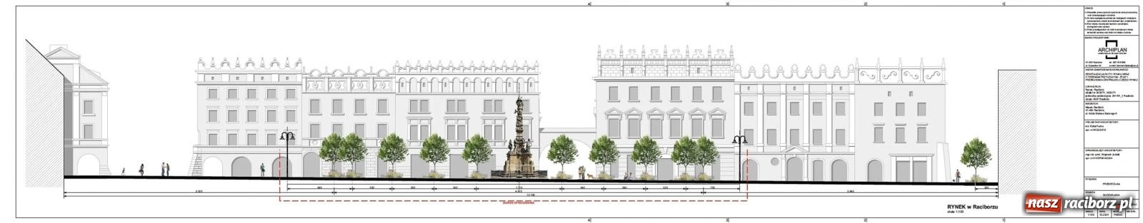 Zdjęcie w galerii na portalu naszraciborz.pl: Pierwsze efekty rewitalizacji raciborskiego Rynku. Odsłonięto teren wokół Kolumny Maryjnej [FOTO] wiadomości z regionu
