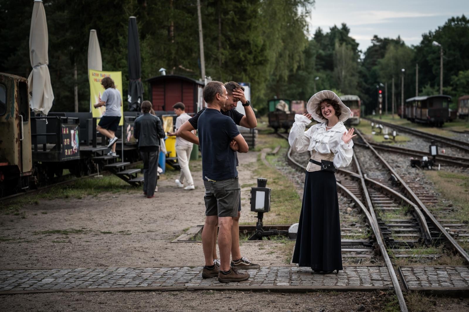 Zdjęcie w galerii na portalu naszraciborz.pl: Nocą przez lasy rudzkie. Historia, muzyka i wyjątkowy przejazd kolejką wąskotorową wiadomości z regionu