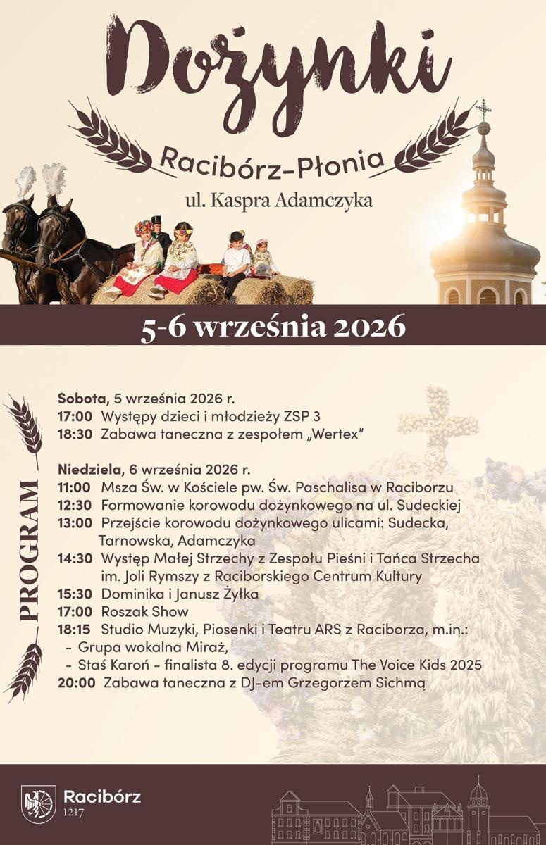 Zdjęcie w galerii na portalu naszraciborz.pl: Płonia zaprasza na miejskie dożynki. Rolnicze tradycje wciąż żywe w Raciborzu wiadomości z regionu
