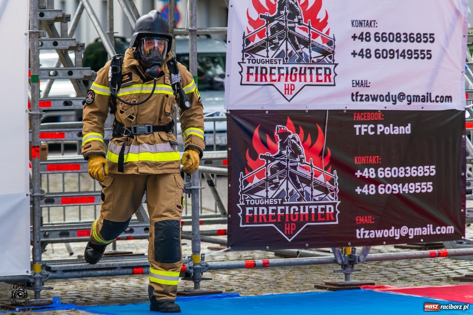 Zdjęcie w galerii na portalu naszraciborz.pl: Tu nie było miejsca na słabość. Strażacy stoczyli morderczą walkę na Placu Dominikańskim [FOTO i WIDEO] wiadomości z regionu